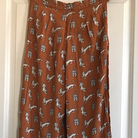 Cropped pocket boho pants - Picture 2 of 3